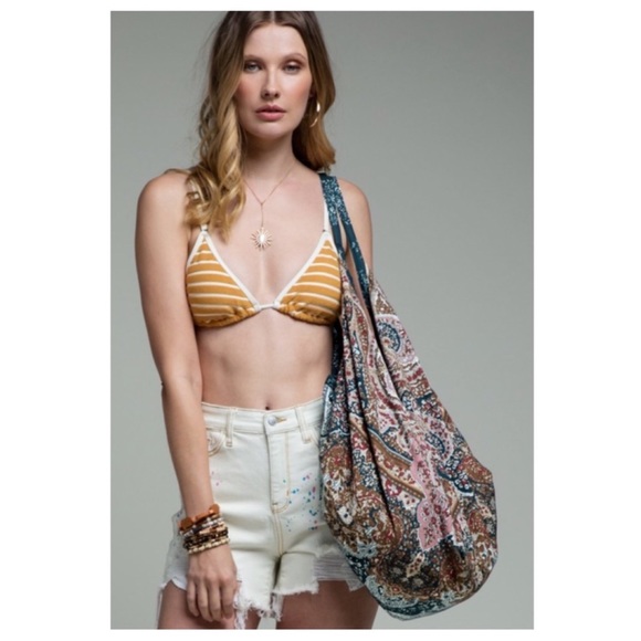 Bohemian inspired bag NWT Multi color - Picture 5 of 6